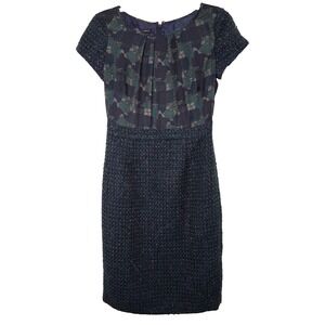 Talbots Tweed Office Dress Size 2 Tweed Sleeves Tweed Skirt Office‎ Siren